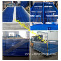 removable outdoor temporary construction fencing panels